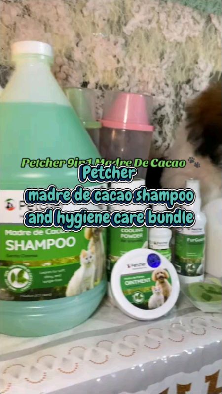 Petcher Madre de Cacao shampoo and hygiene care bundle#petcher #madredecacao #foryou #fyp #MasMuraSaShopee #ShopeePHCommsXTRA #shampoo #petcare