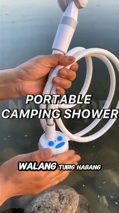 PORTABLE CAMPING SHOWER #shower #portable #outdoor #camping #bestbuy #trendingproduct #masmurasashopee #FreeCoinsInShopeeVideo