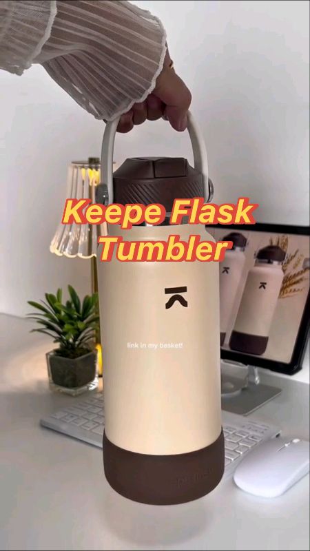 Keepe Flask Vacuum Insulated Double Wall Leakproof Hydrated Tumbler Hot and Cold #heavyduty #trending #viral #tumbler #quality  #MasMuraSaShopee #fyp