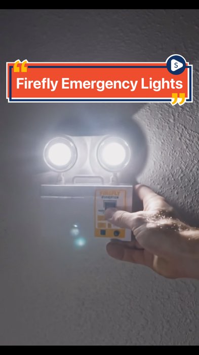 Firefly Emergency Light #emegencylight #firefly #FreeCoinsInShopeeVideo #MasMuraSaShopee #poweron