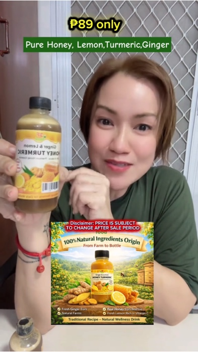 3F Food Ginger and Lemon Honey Turmeric Drink ☺️ #GingerLemonHoneyTurmeric #3ffood #honeyturmeric #gingerlemon #trending #viral