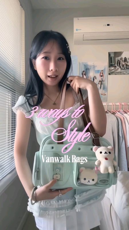 Vanwalk Cute Bags ?? #vanwalk #bag #backpack #shoulderbag #highquality #fyp #cute #trending #MasMuraSaShopee #FreeCoinsInShopeeVideo #HugotSaShopee