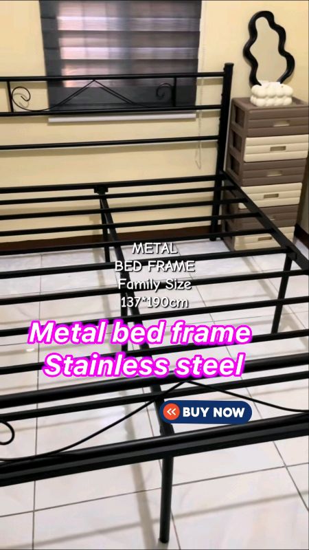 Metal bed frame #bedframe #viral #fyp #sale #heavyduty #ironbedframe