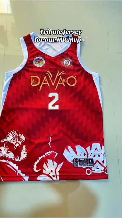 Tribute Jersey for our Mr. MVP❤️‍🔥 #davraa #jersey #customized #personalized #Rene #fyp #foryou #trending #viral #palarongpambansa