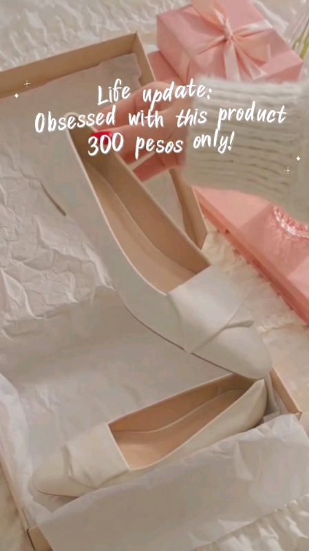 If you're looking for affordable yet high quality product, then stop scrolling#trend #dollshoes #whiteflats
