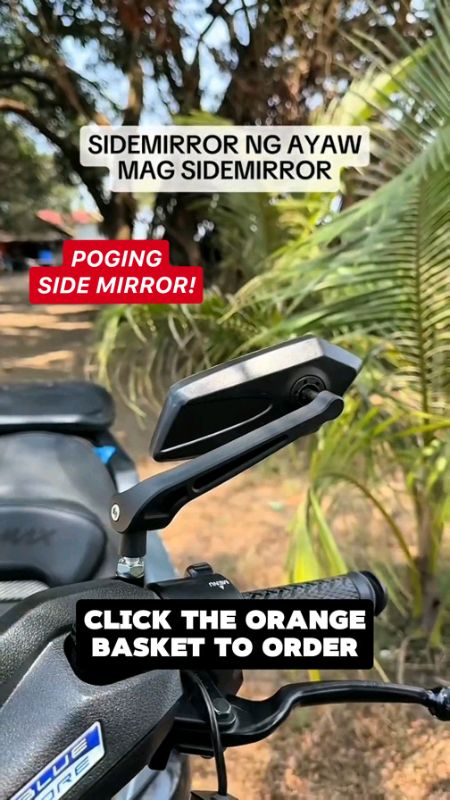 Sidemirror ng ayaw mag sidemirror #sokosidemirror  #foldablesidemirror  #motorcyclesidemirror  #sidemirror  #rotatablesidemirror