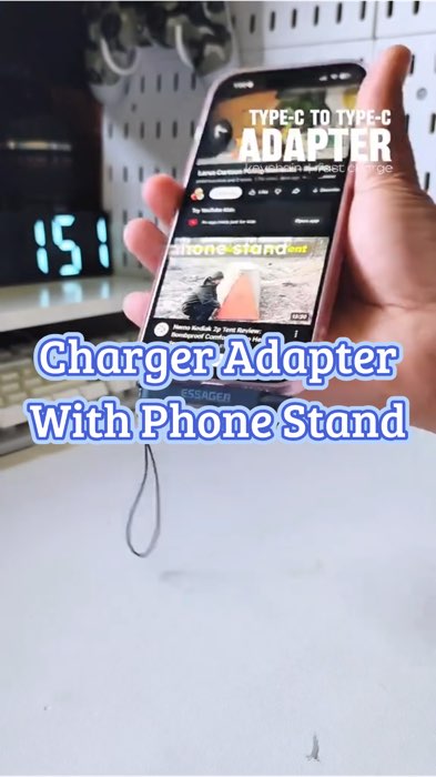 #essager #HugotSaShopee l #fastcharging #ChargerBracket #MasMuraSaShopee  #chargerwithstand #typectotypecadapter #keychain #accesssories #charger