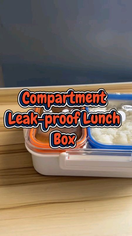 Compartment Leak-proof Lunch Box #FreeCoinsInShopeeVideo #MasMuraSaShopee#HugotSaShopee #stainlesssteellunchbox #microwaveablelunchbox#lunchbox #bento