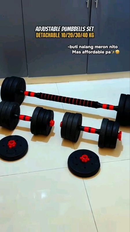 Dumbell Set Pair  for Men Adjustable 10-50KG Gym Equipment for Home Adjustable Dumbbell Set#FreeCoinsInShopeeVideo#MasMuraSaShopee #ShopeePHPaydaySale