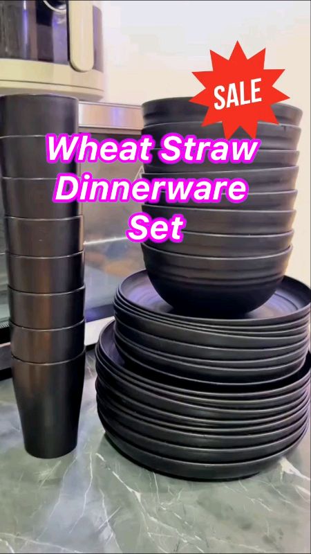 Wheat Straw Dinnerware Set #wheatstraw #dinnerware #set #sale #FreeCoinsInShopeeVideo #MasMuraSaShopee #fyp #ShopeePHPaydaySale #WishListMoSagotKo