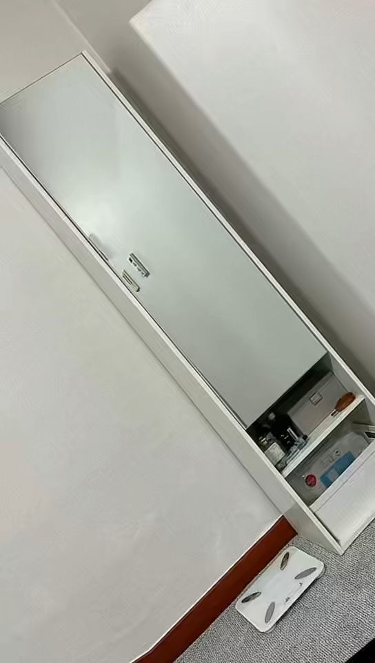 Modern minimalist full-length mirror, storage mirror, dressing mirror; order now for a discount.🔥💕👍