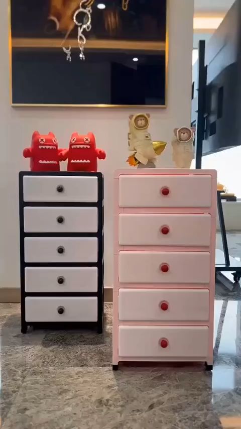 Roomy drawers with deepened storage provide massive space for all your essentials!!#storage #drawer #cabinet