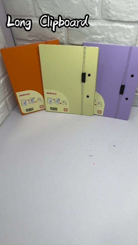 Portable Long Clipboard with Strap Foldable Long To A5 Folder File Organizer For Yellow Pad Paper#officegadgets #stationery #foldableclipboard