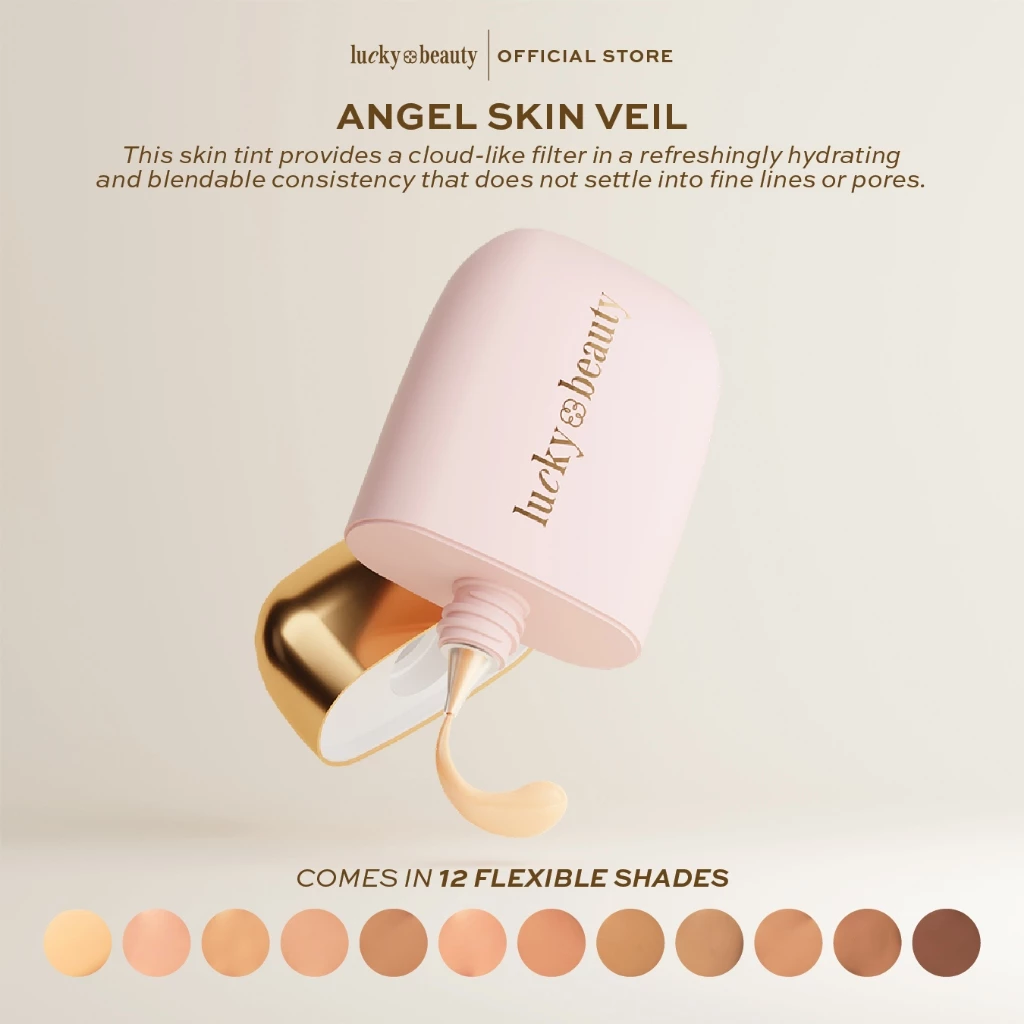 Lucky Beauty Angel Skin Veil