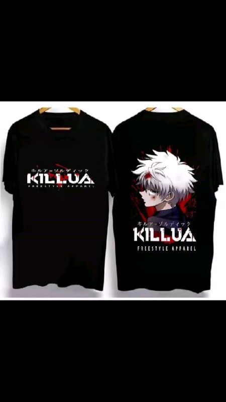FreestyleApparel KILLUA 100% PREMIUM COTTON 100% Cotton T Shirt Top Men Women Unisex #FreeCoinsInShopeeVideo #tshirt #freestyleapparel #unisextshirt