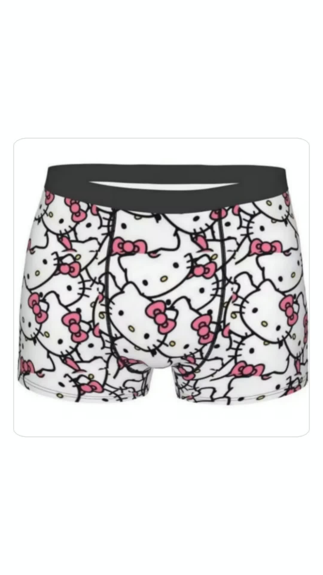 #boxer #men #hellokitty #cute #shorts #underwear