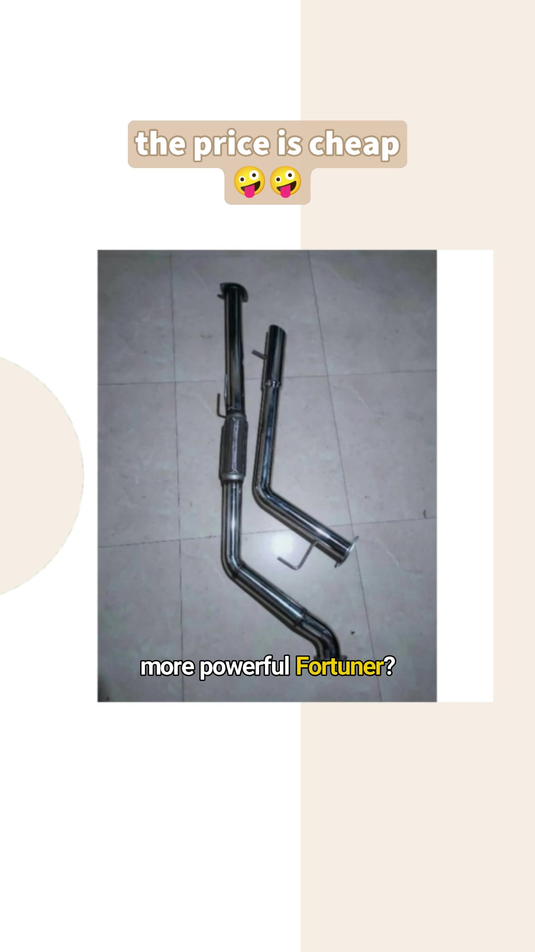 1KD/2KD DOWN PIPE WITH FRONT PIPE TO MIDDLE BODY SIDE EXIT 3.0 FORTUNER #FreeCoinsInShopeeVideo #MasMuraSaShopee #ShopeePHPaydaySale