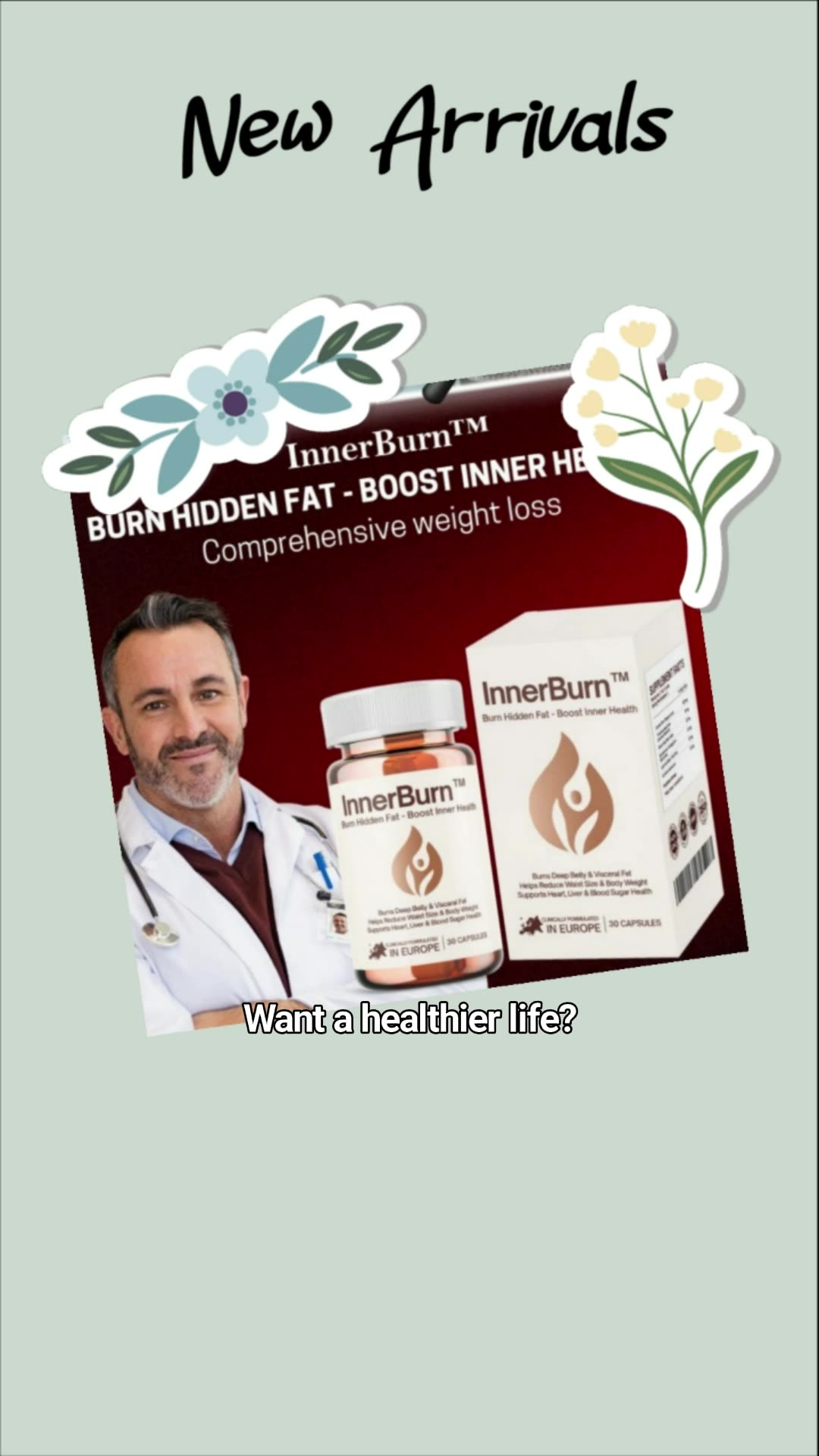 InnerBurn 30Capsules #innerburn #MasMuraSaShopee #FreeCoinsInShopeeVideo #weightloss