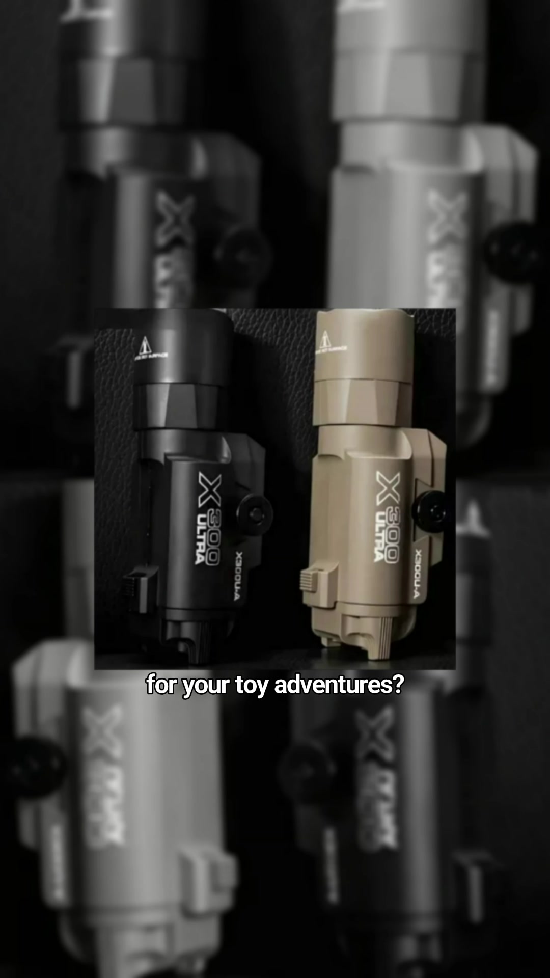 X300U Flashlight for Toy 🤩 #FreeCoinsInShopeeVideo #MasMuraSaShopee