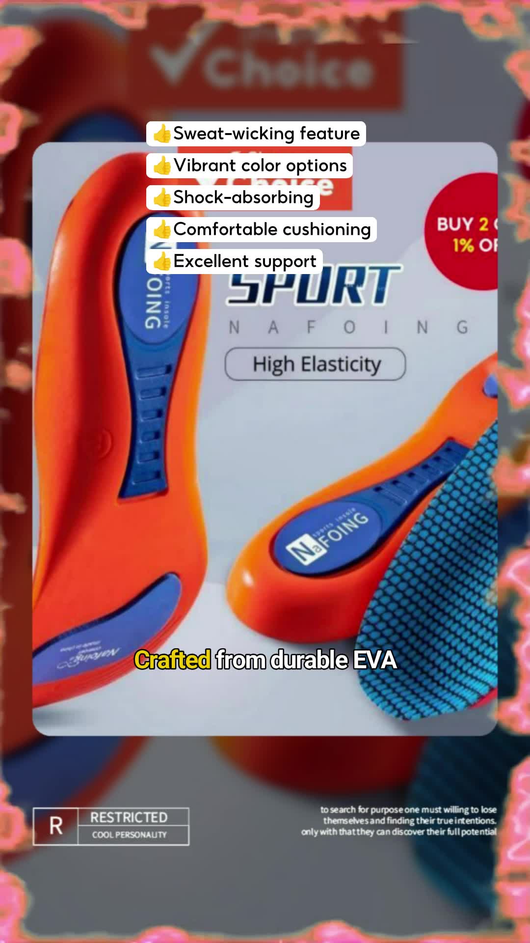 Comfortable full cushioned insoles for men and women #ShopeePH #fy #fyp #shopee #bestseller #foryourpage #MasMuraSaShopee #trending #trend