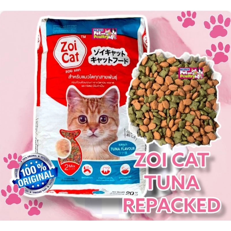 ZOI CAT FOOD TUNA FLAVOR KILO REPACKED & ORIGINAL PACKAGING