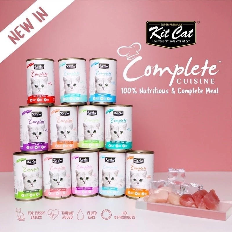 Kit Cat Complete Cuisine in Broth Wet Cat Food 150g